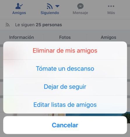 &#039;Tomarte un descanso&#039; de tus amigos en Facebook ahora es posible.