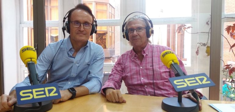 José Luis Díaz Manzanera, fiscal de Medio Ambiente, y Joaquín Ángel de Domingo, magistrado del TJS Murcia.