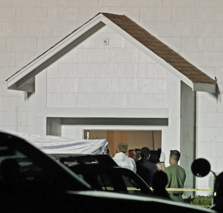 Iglesia baptista de Sutherland Springs.