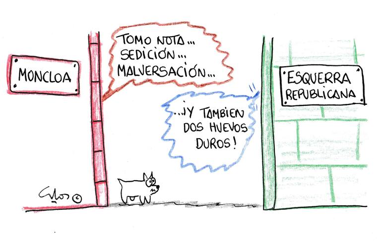 La viñeta de Villanueva, y también dos huevos duros