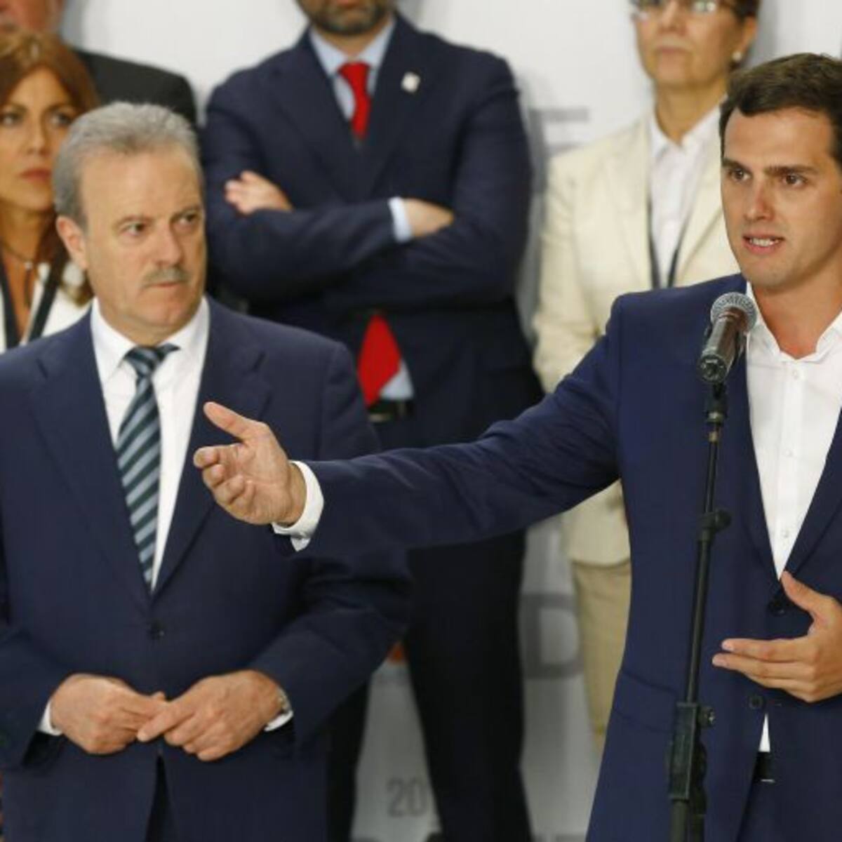 Albert Rivera visita Salamanca después del debate electoral