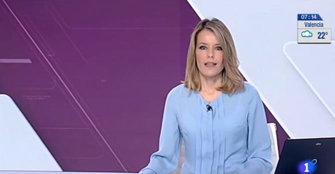 El lapsus de Ana Belén Roy en el Telediario Matinal de La 1 al decir &quot;Pablo Iglesias, líder de Pokémon&quot;