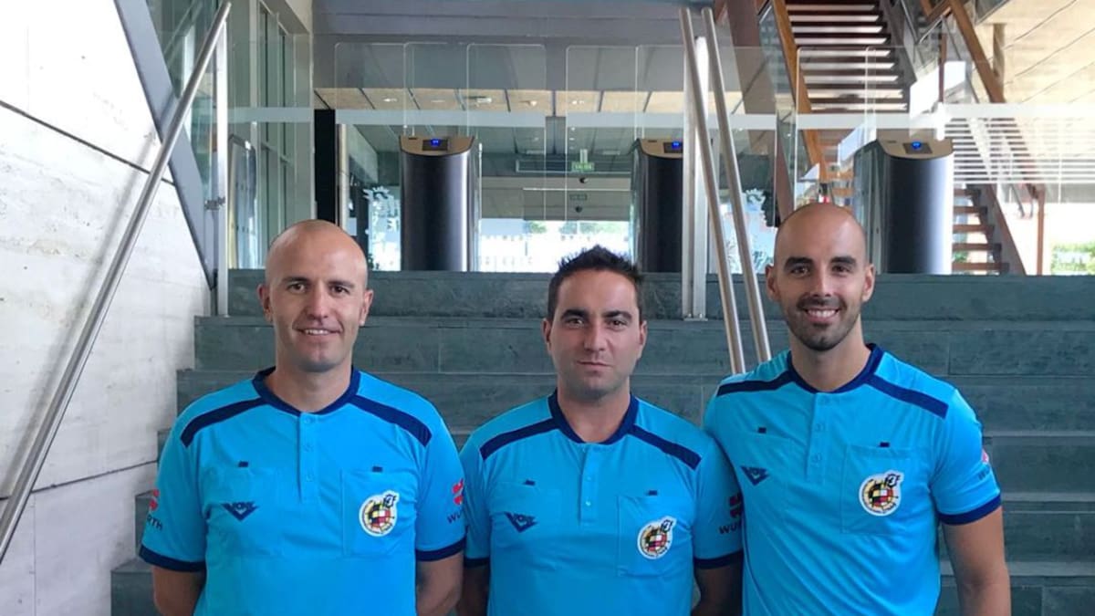 El arbitraje abulense, representado en la Liga Nacional de Fútbol Sala