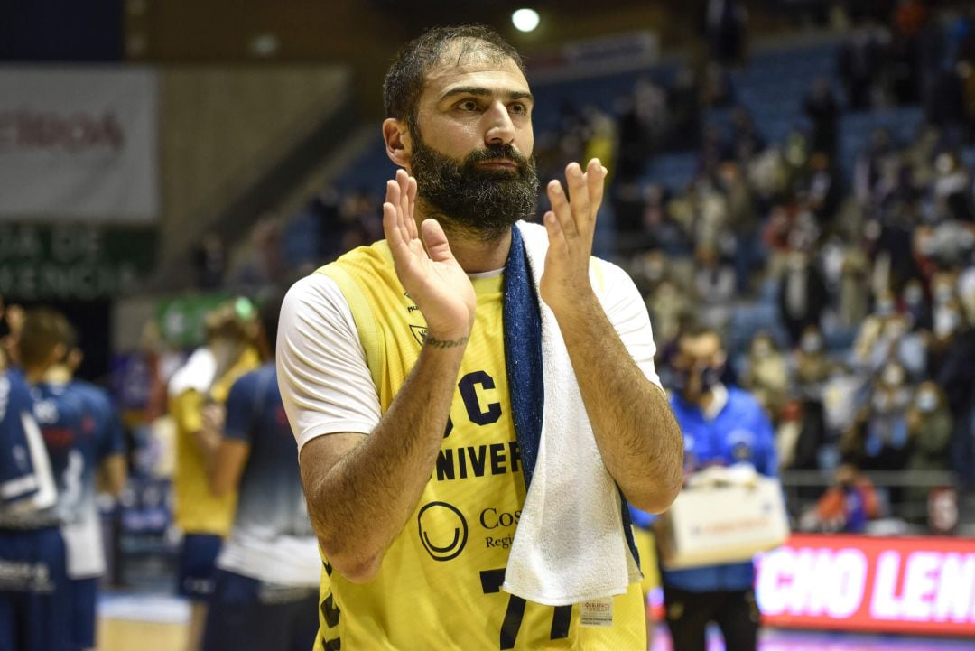 Kostas tras el partido ante Obradoiro