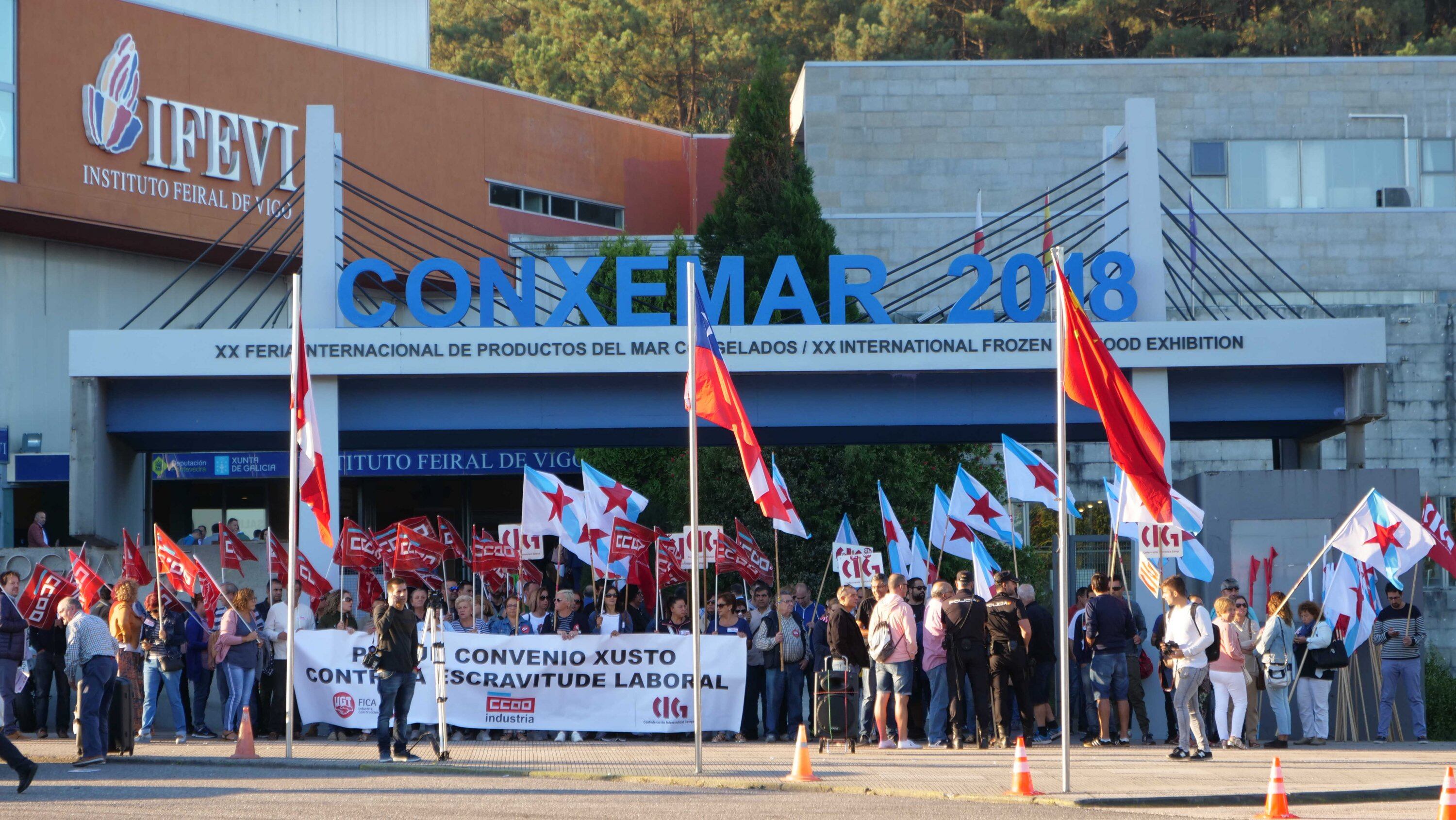 Nuevas movilizaciones de CIG Mar en Vigo