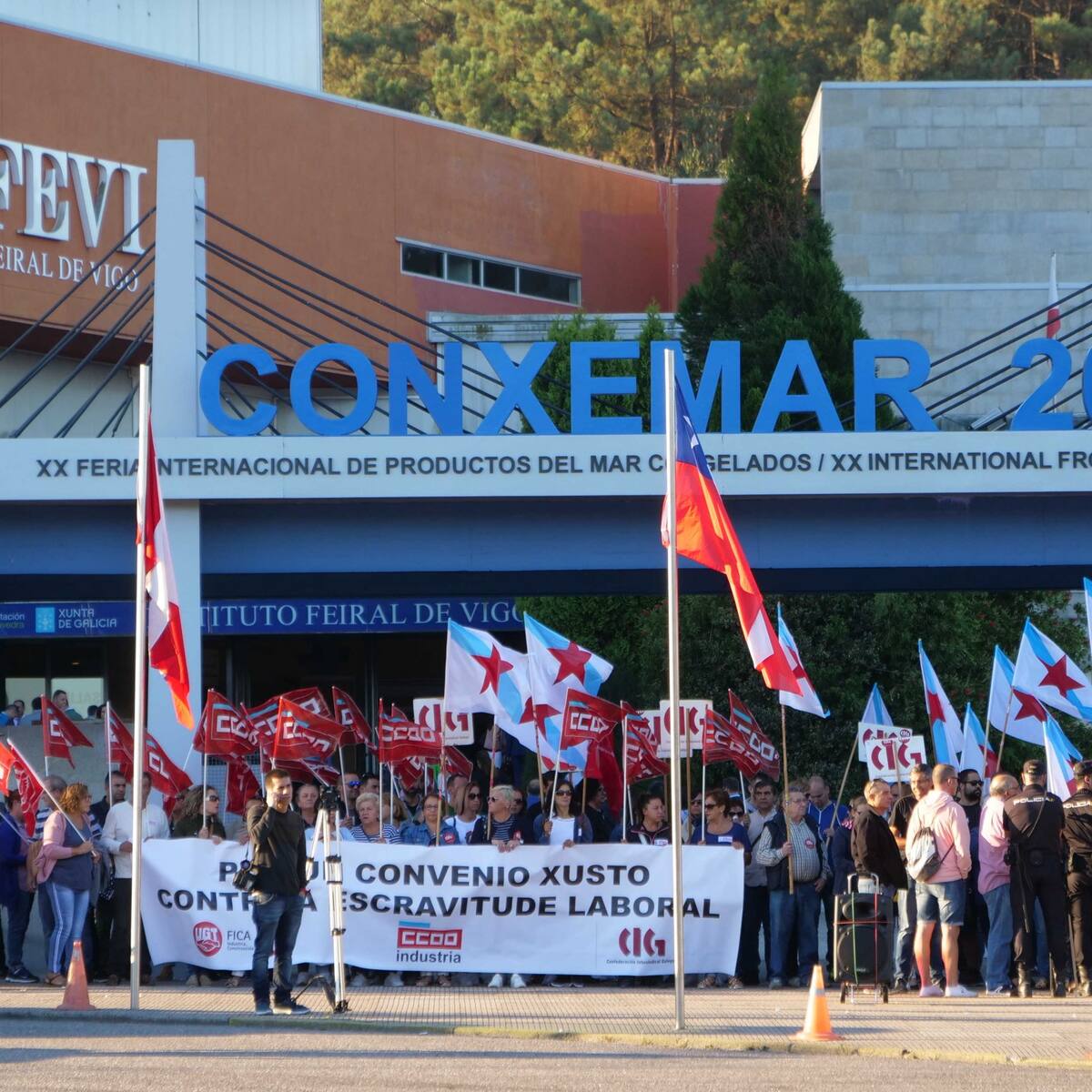 La CIG anuncia nuevas movilizaciones en Vigo ante la suspensión de la negociación del convenio sectorial