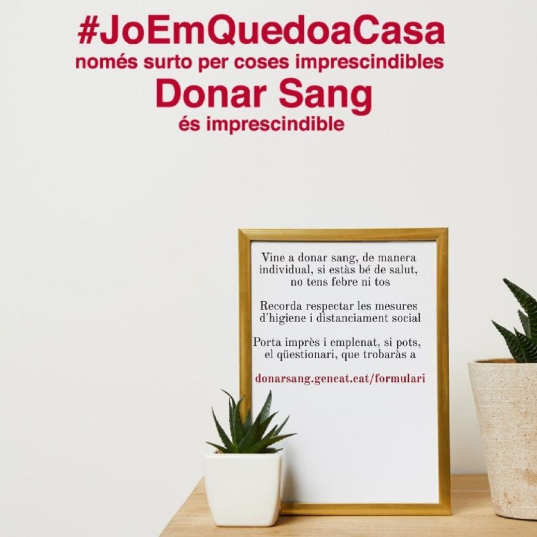 La campanya per Donar sang