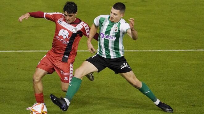 Simón Luca, durante el partido contra Unionistas