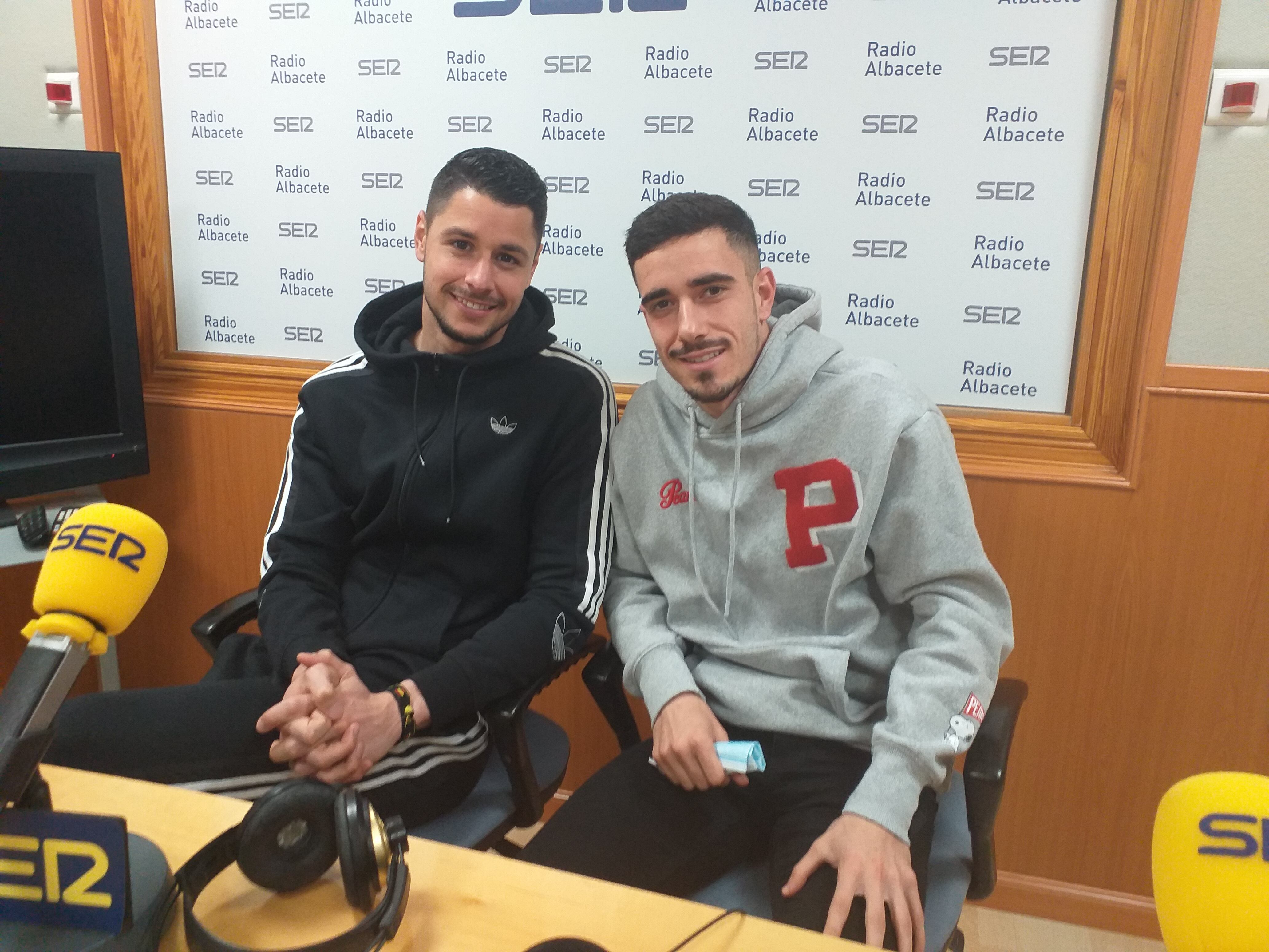 Bernabé Barragán y Julio Alonso en Radio Albacete