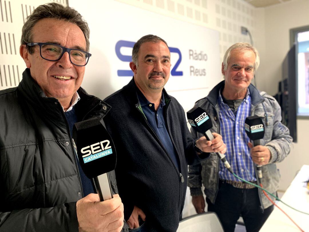 Marcos Massó, Valentín Rodríguez i Eduardo Navas