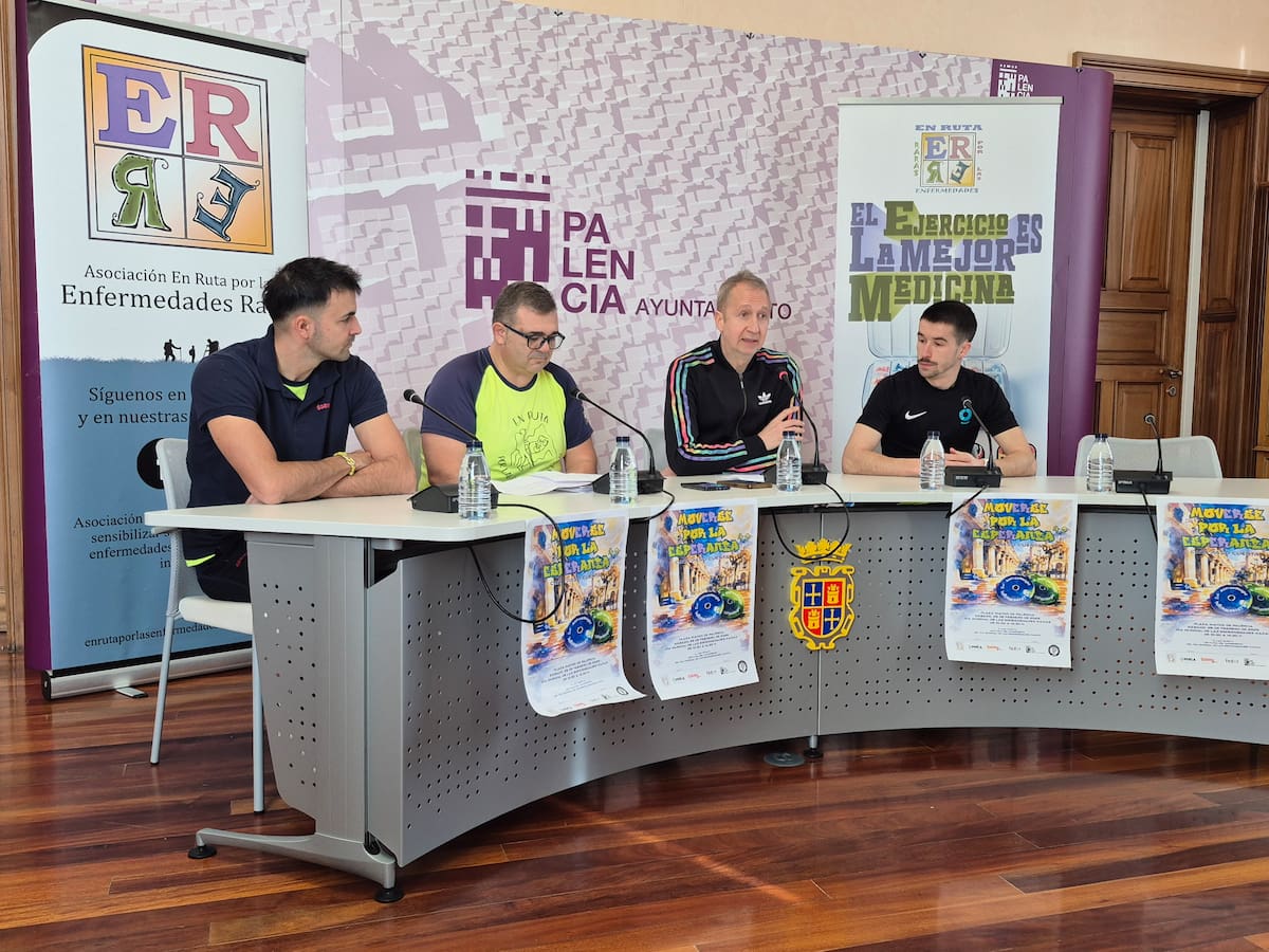 En Ruta por las Enfermedades Raras vuelve a invitar a los palentinos a "Moverse por la Esperanza"