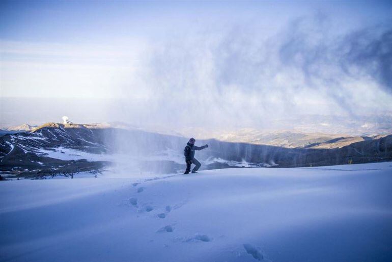 La estación de esquí de Sierra Nevada este sábado