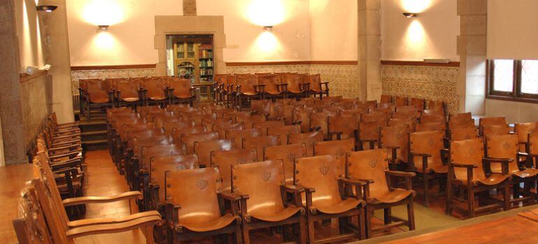 Aspecte de l'Aula Magna de l'IEI.