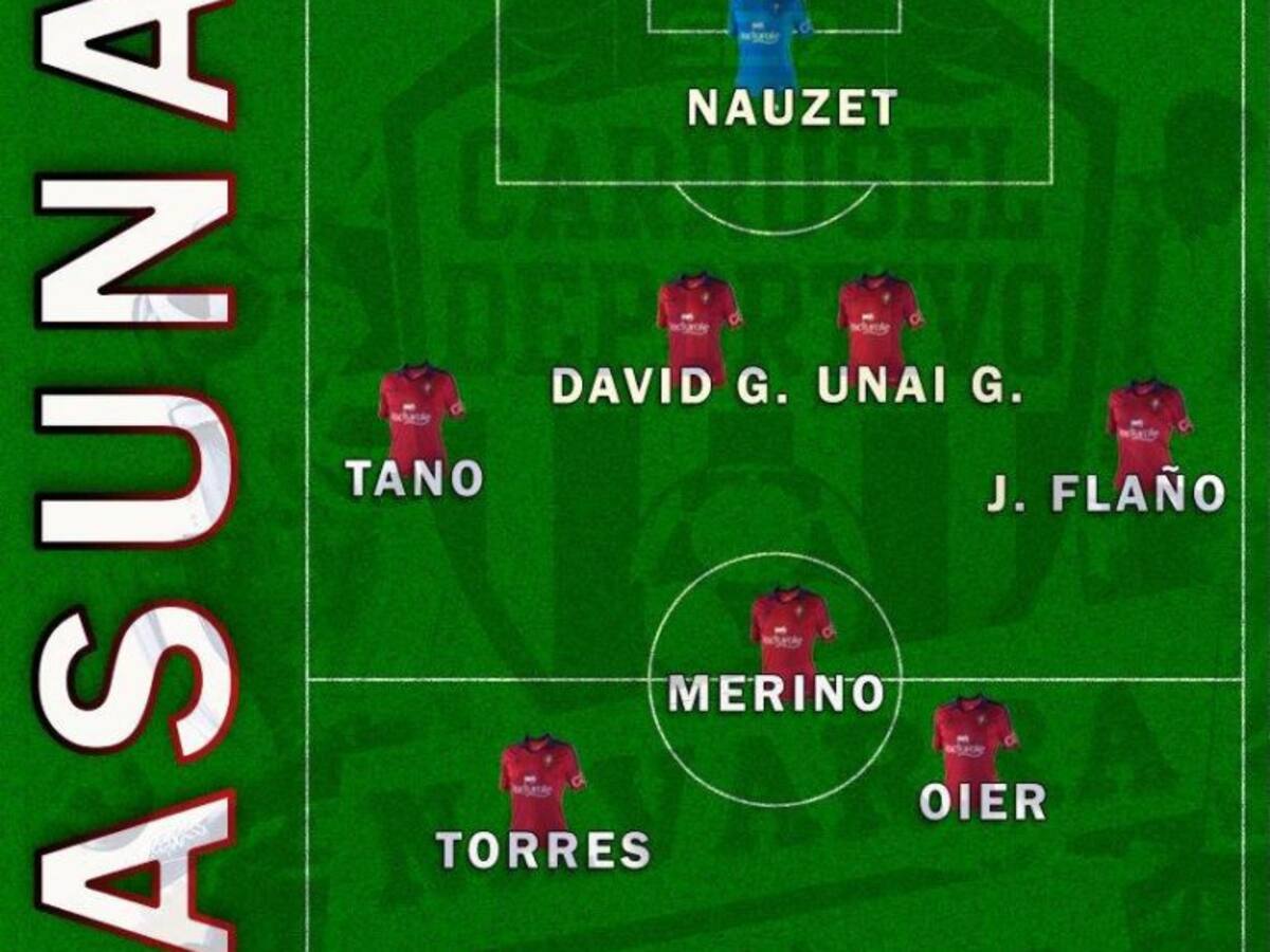 5 cambios en Osasuna