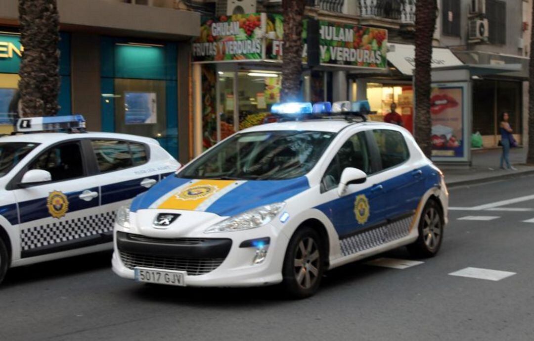 Patrulla de la Policía Local de Alicante