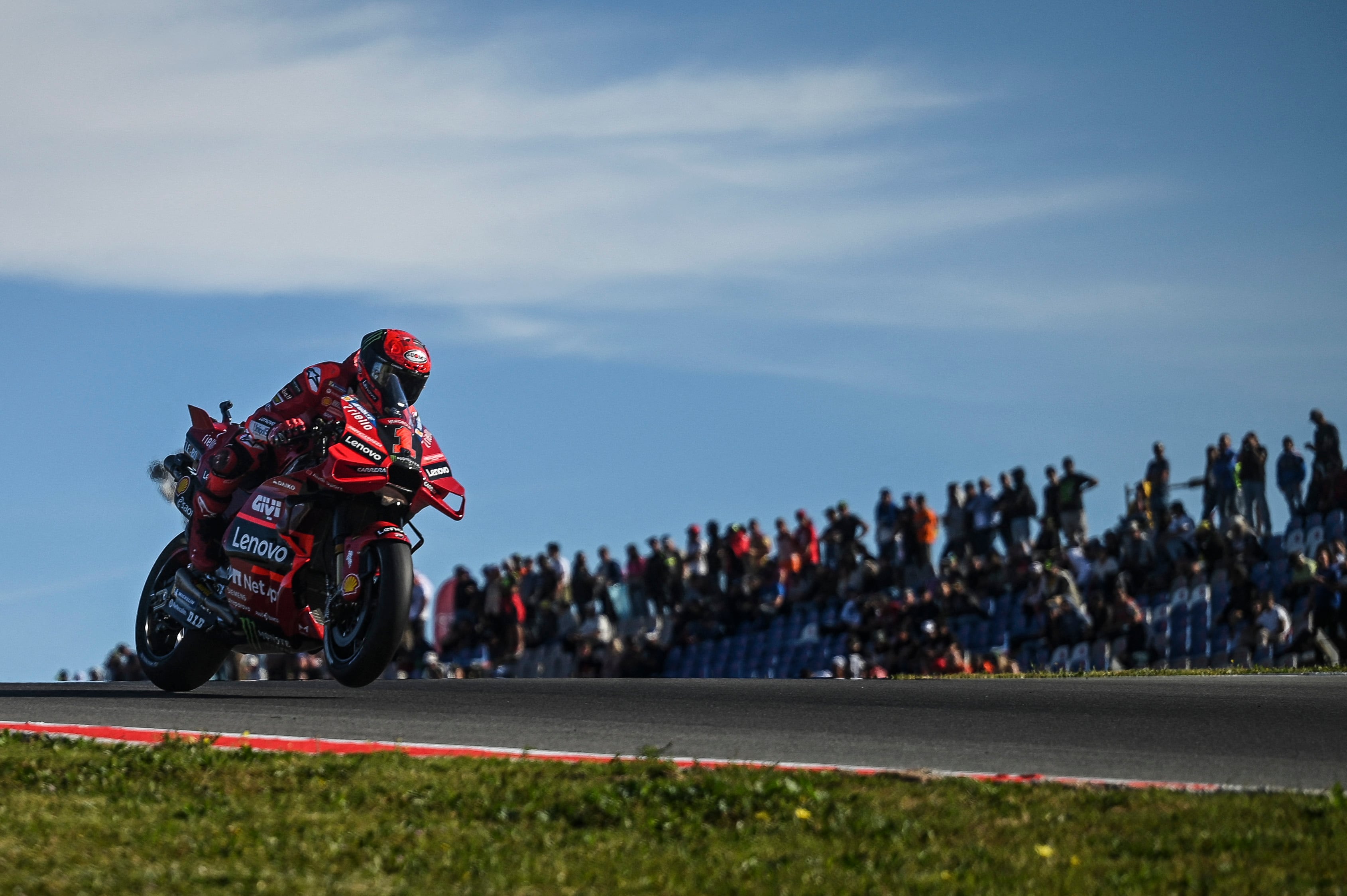 Francesco Bagnaia ganó el GP de Portugal de 2022.