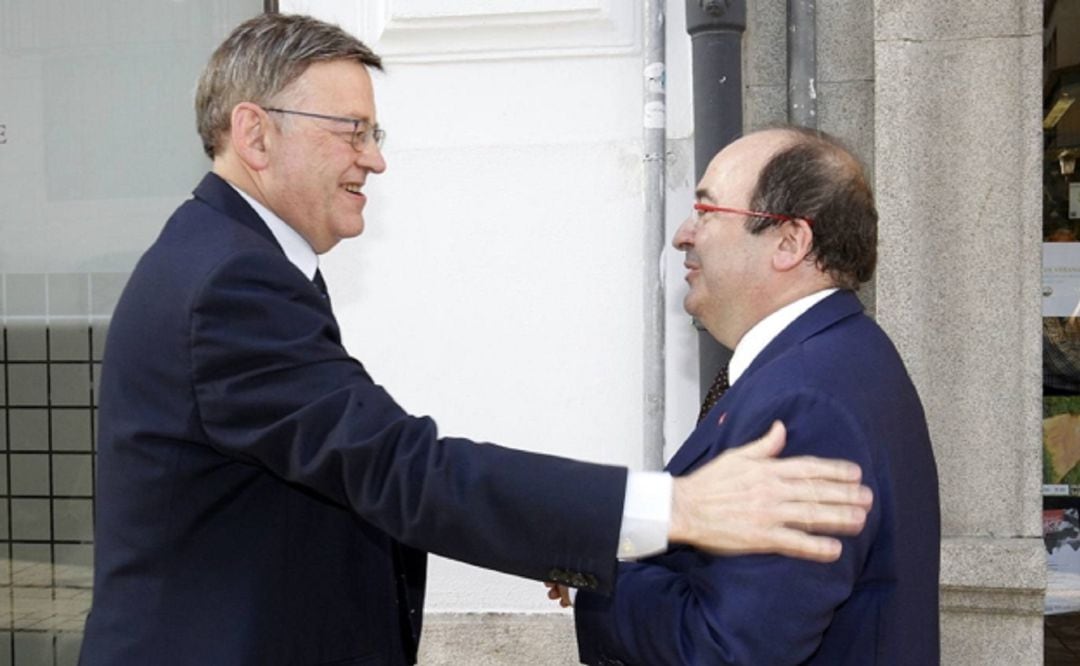 Miquel Iceta y Ximo Puig