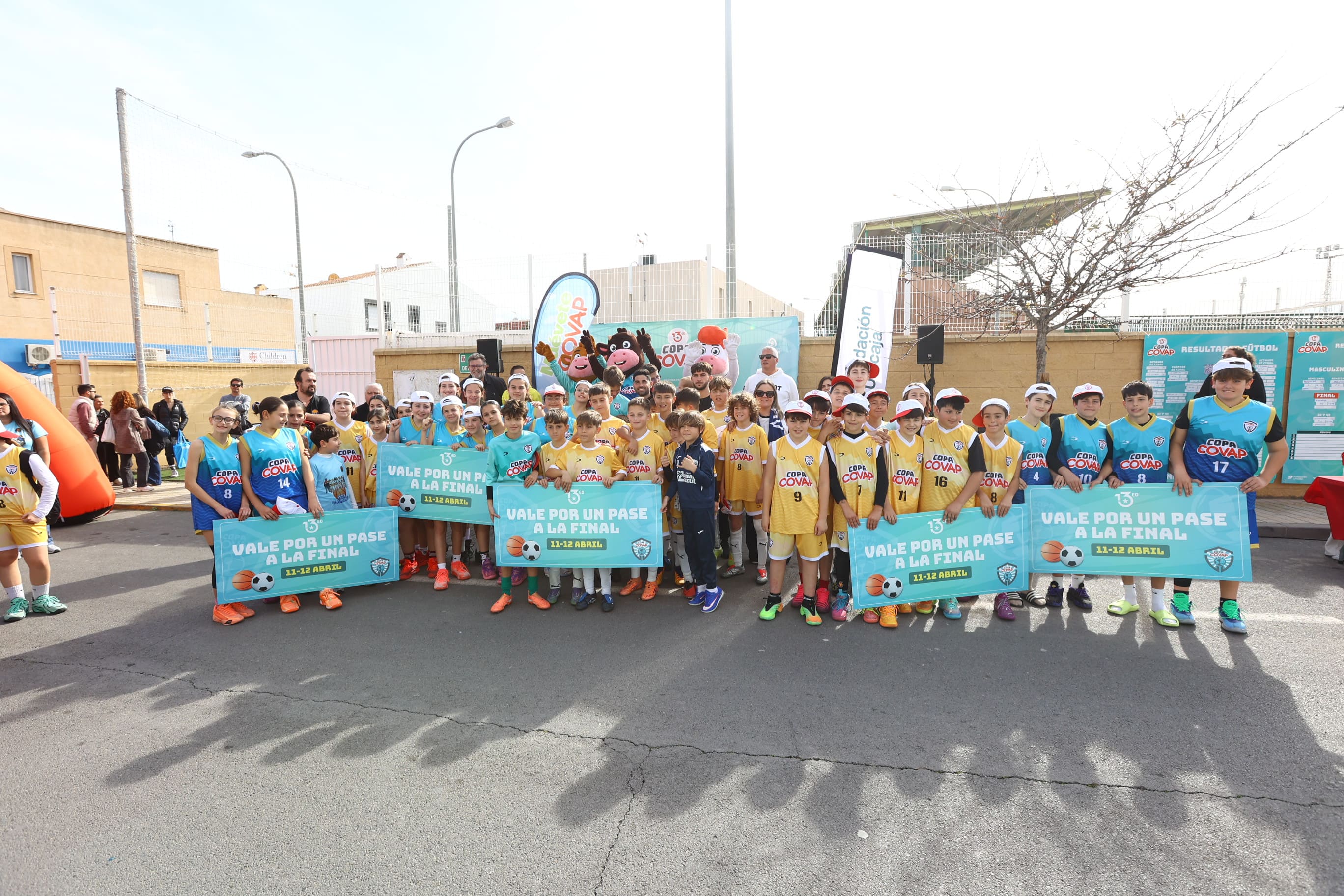 Equipos ganadores de la 13ª Copa COVAP en la sede almeriense de Huércal de Almería.