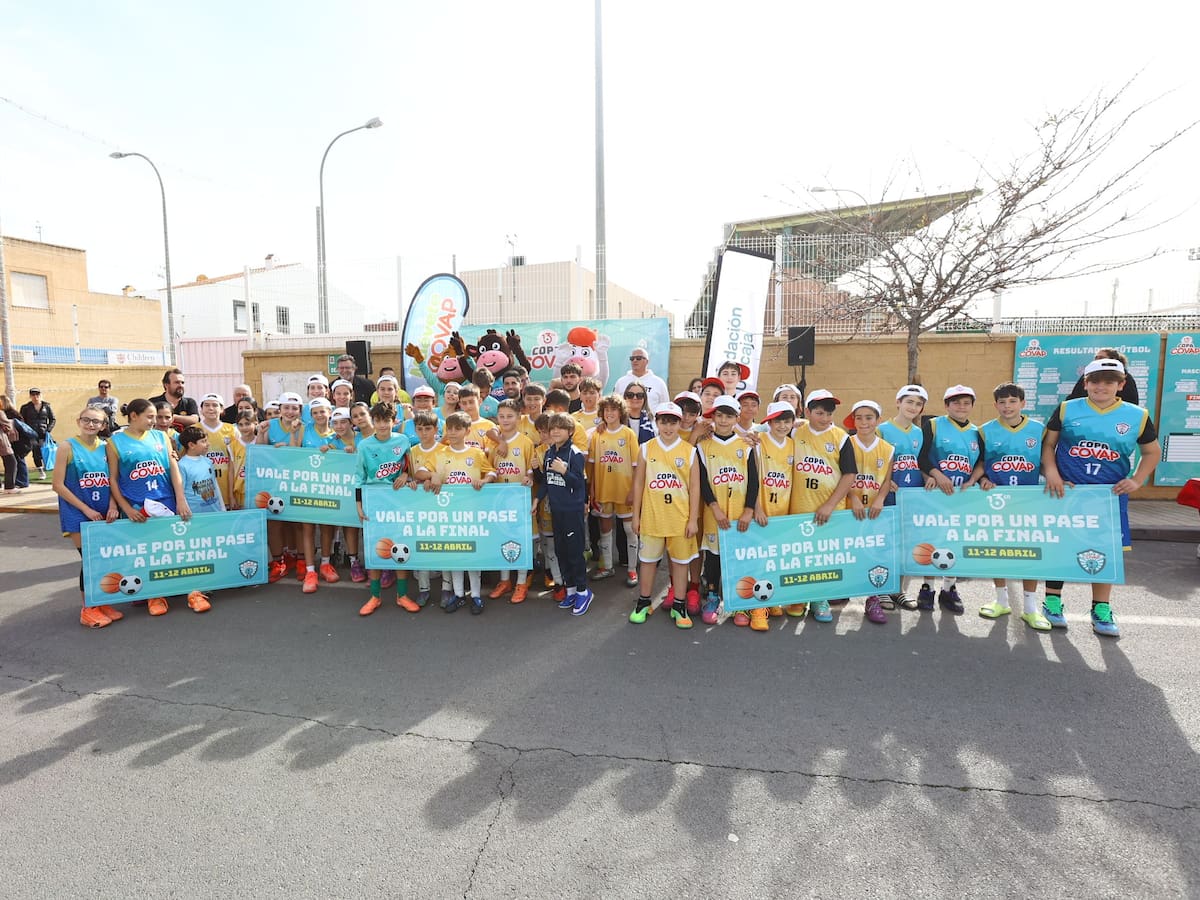 Huércal de Almería da a conocer a los cinco equipos finalistas de la provincia de la 13ª Copa COVAP