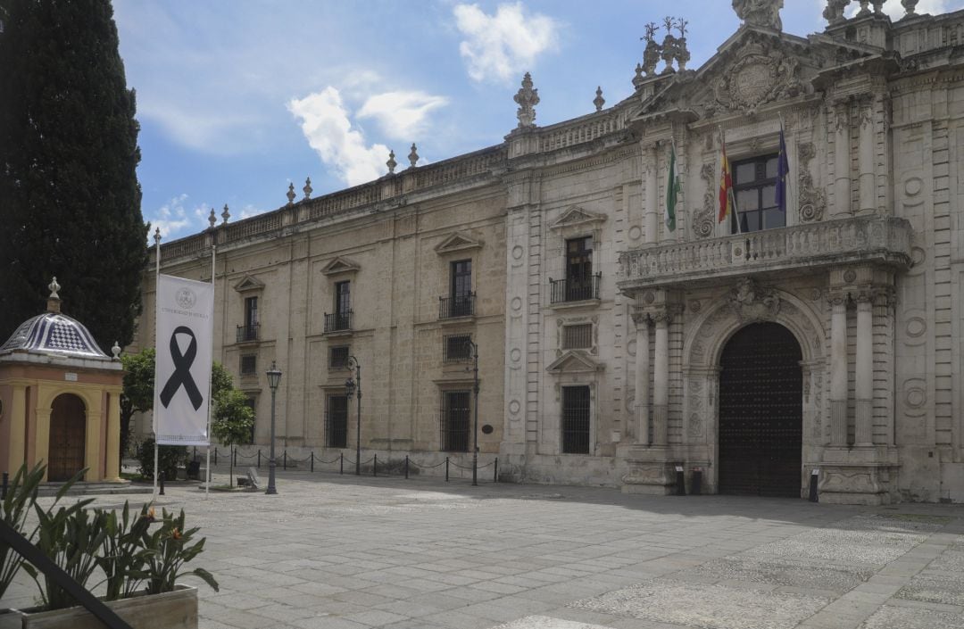 La fachada del Rectorado de la Universidad de Sevilla.