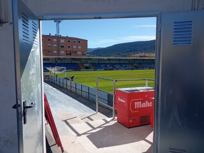 Zona de Gol A donde estará la afición rival en El Collao