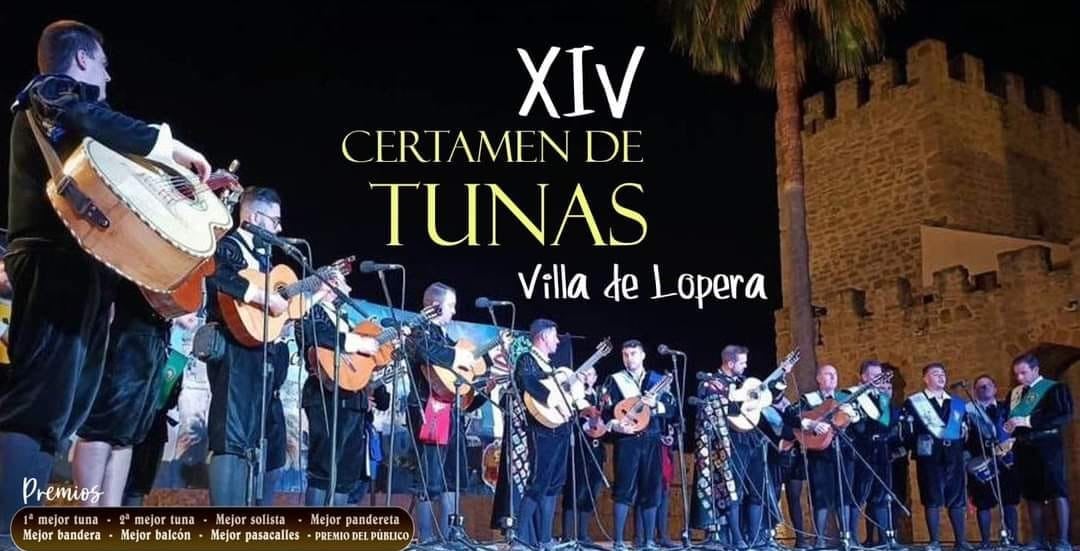 Cartel del Certamen de Tunas &quot;Villa de Lopera&quot;