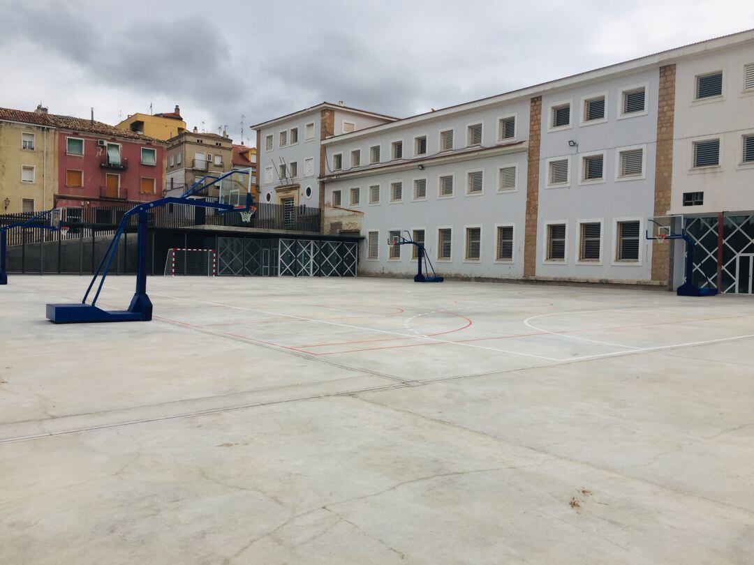 El patio del instituto, en una imagen de archivo