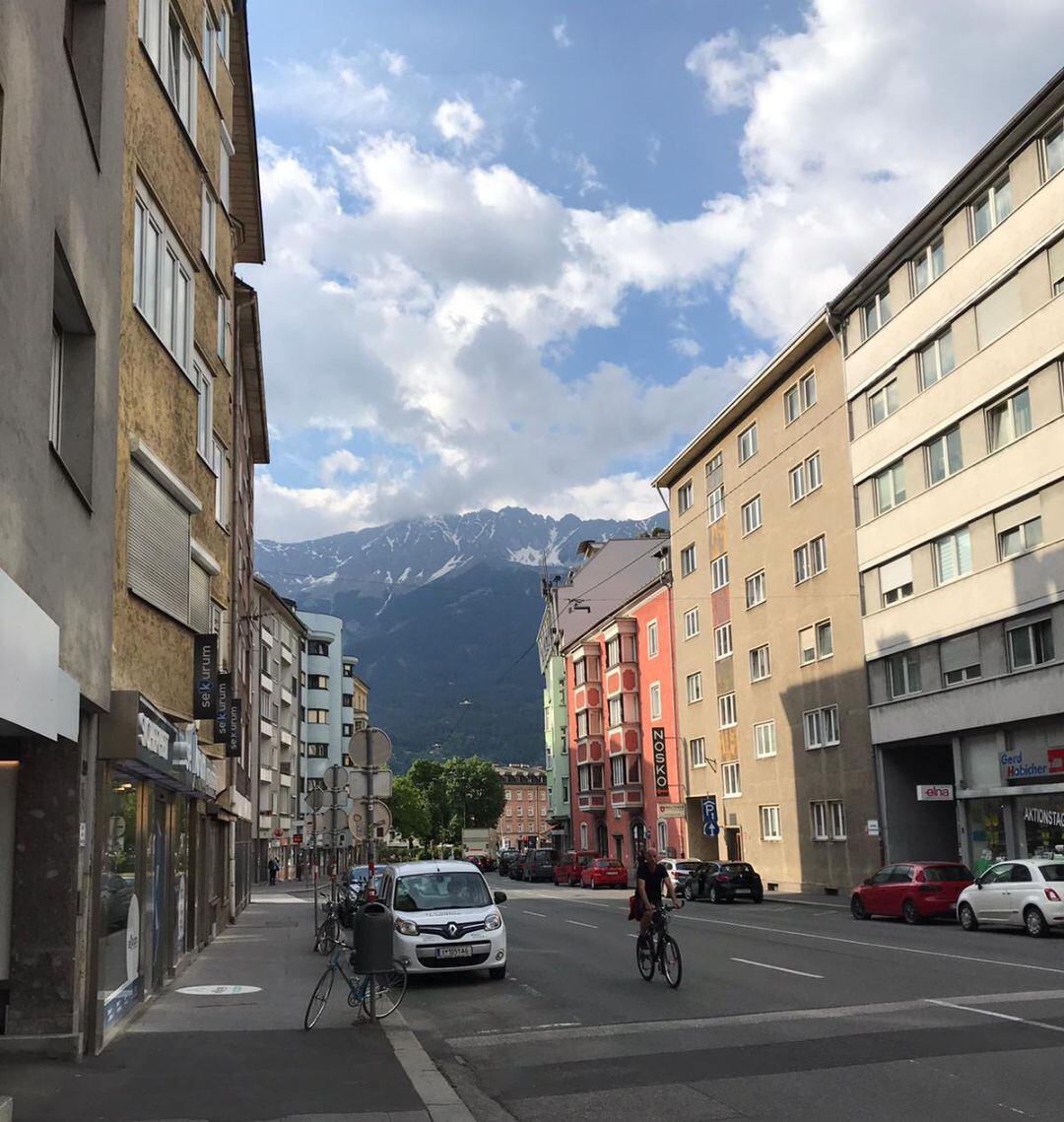 Imagen de la capital del Tirol, tomada por el salmantino.