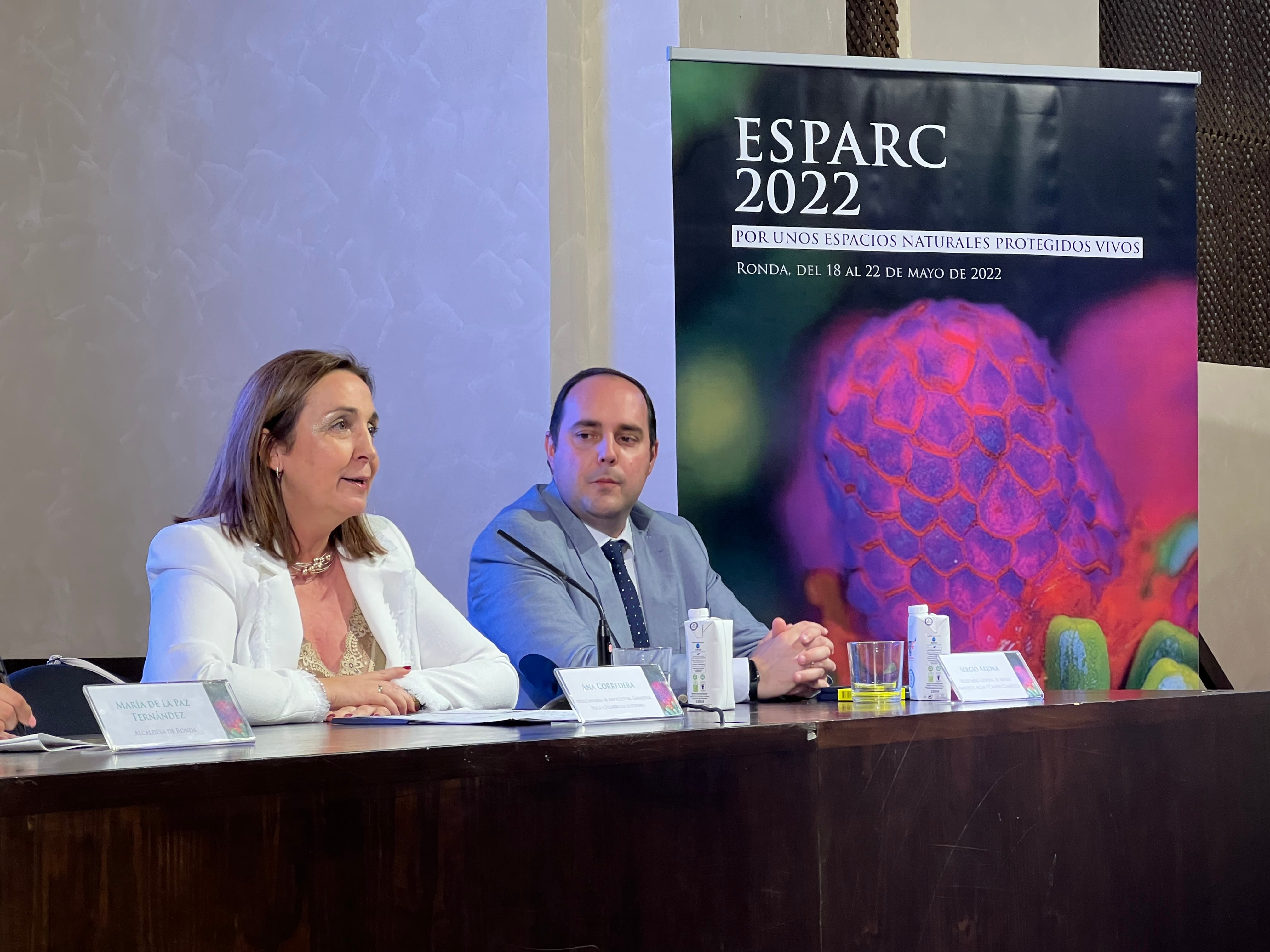 Ana Corredera ha presidido la apertura del Congreso Esparc 2022 que se celebra en Ronda