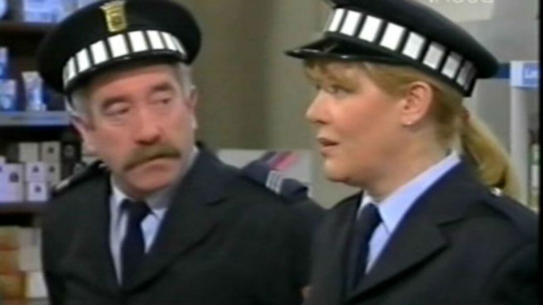 El actor en una secuencia de la famosa serie