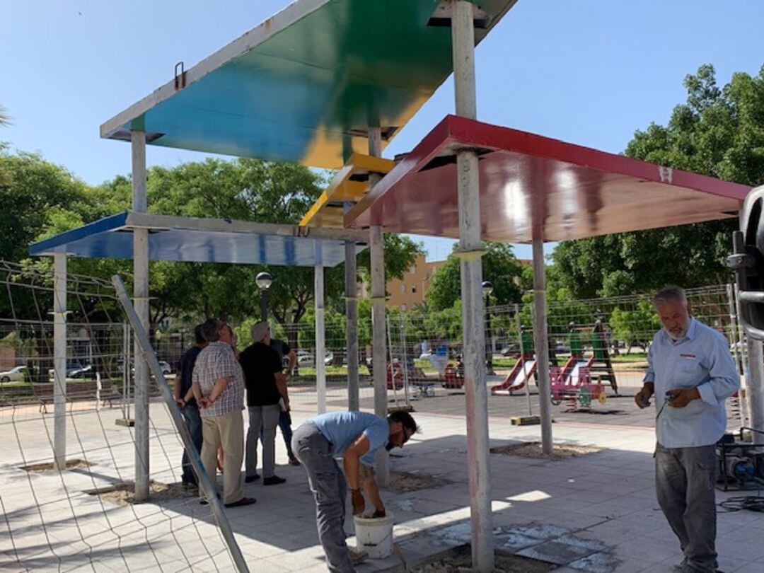 Pérgola Jardí Lola Puntes