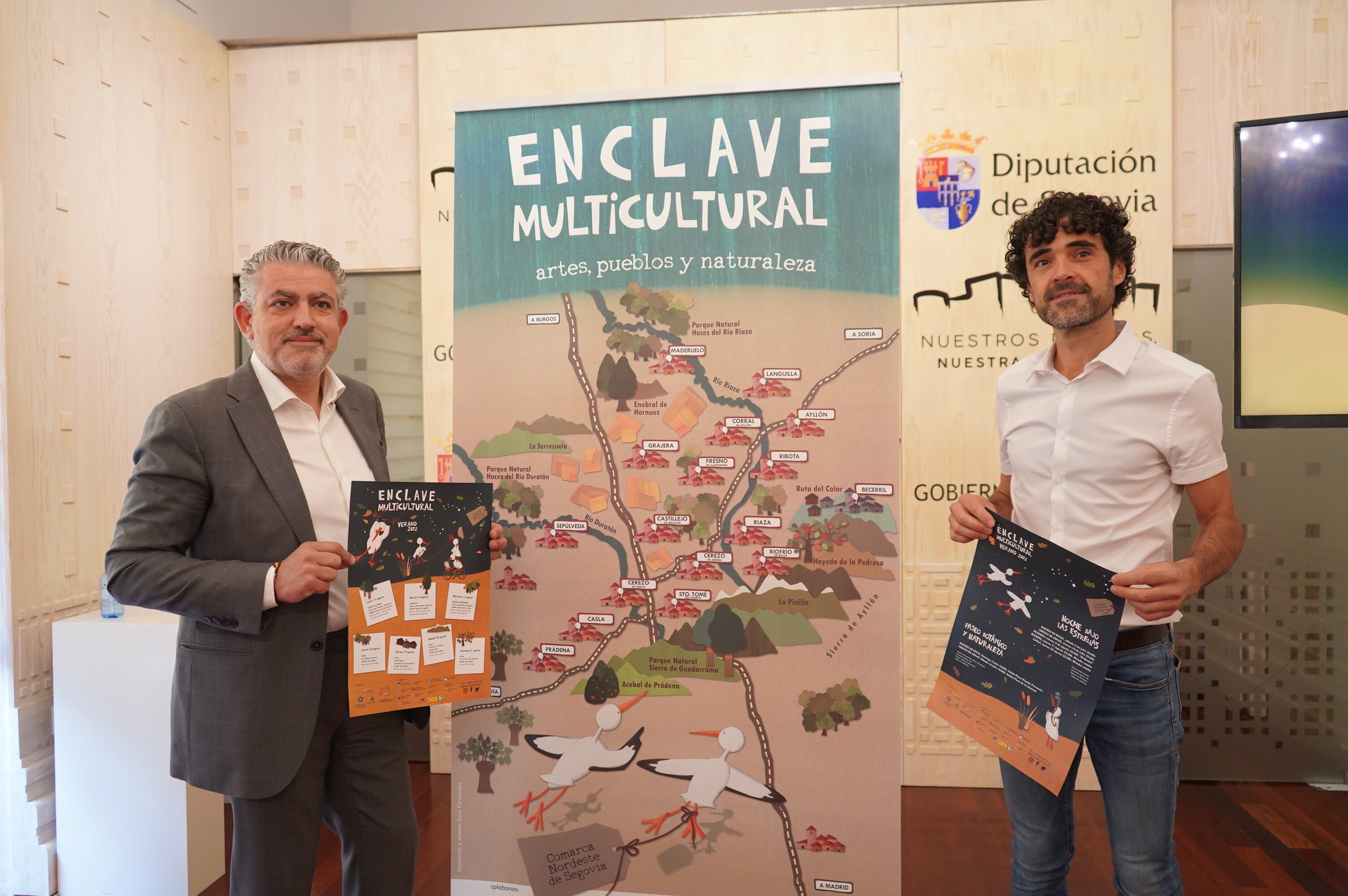 Presentación de una nueva edición de Enclave Multicultural en el nordeste de Segovia