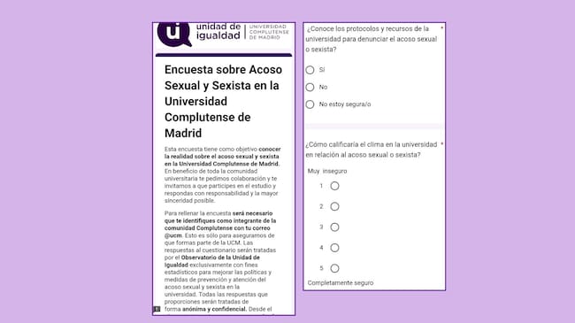 La encuesta de la Complutense.