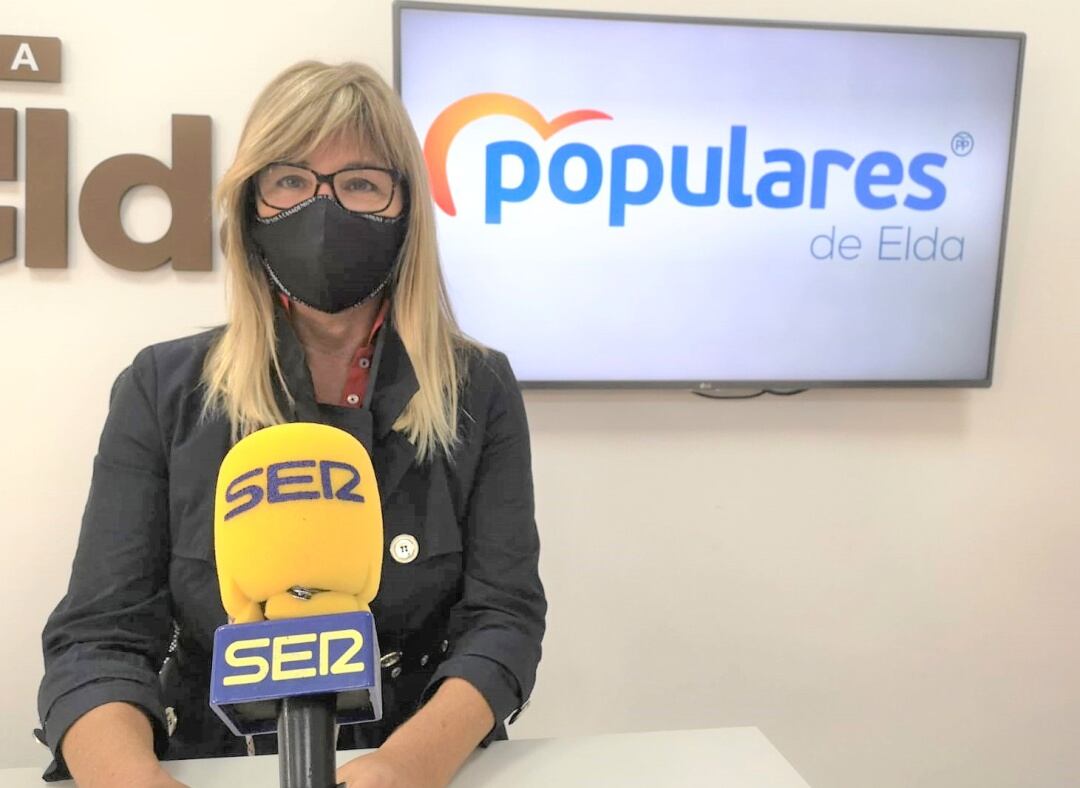 Lola Francés, concejala del PP Elda