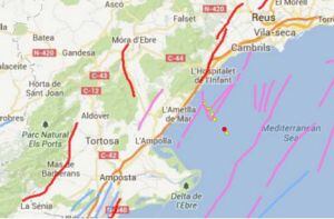 Cartografia de les falles quaternàries actives