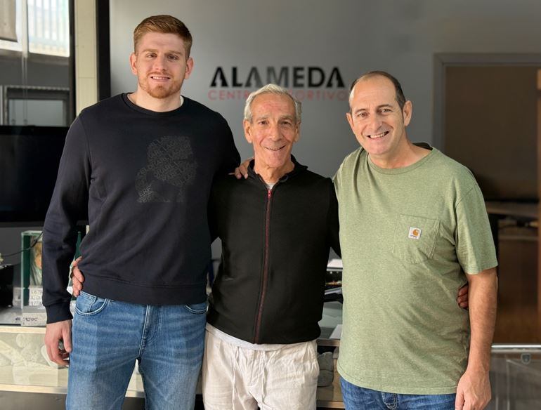 Gavor Decis, Manuel Lasauca y José Nolasco en la previa del Bada Huesca - Caserío Ciudad Real