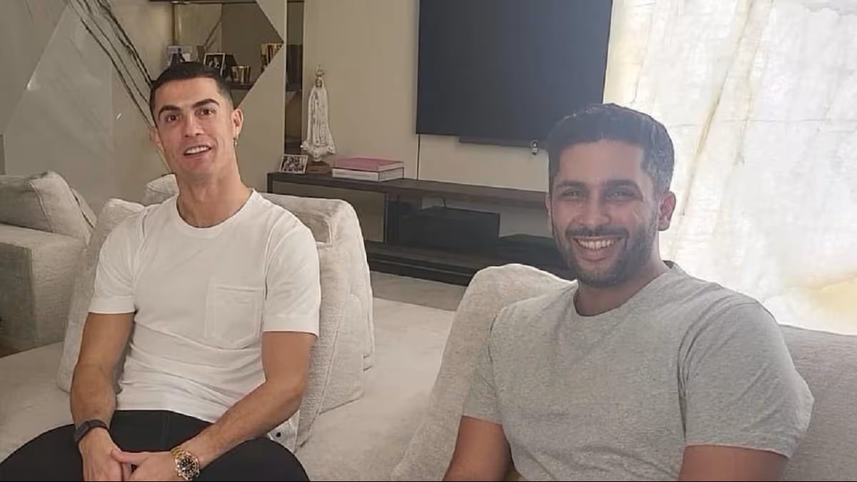 Cristiano y Al-Khereiji asisten a un duro revés del Almería.