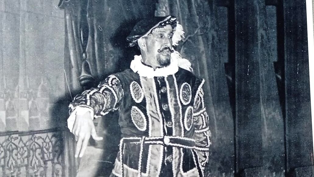 Emilio Rico Albert caracterizado de Don Juan.