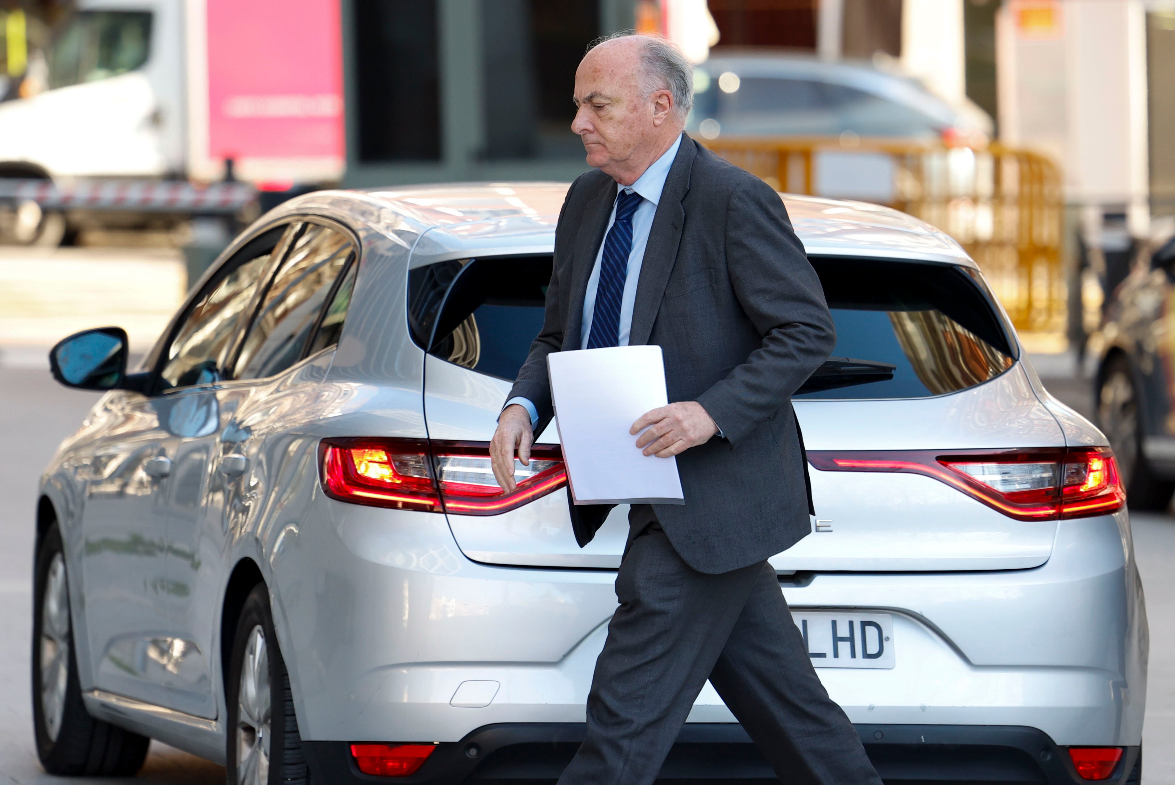 El juez Manuel García-Castellón a su llegada a la Audiencia Nacional.