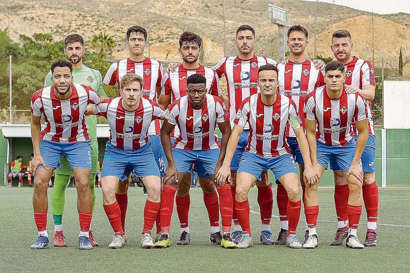 El once del Poli Almería que se midió al Arenas de Armilla.