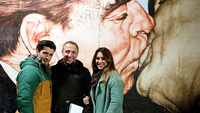 Blanca Suárez durante el rodaje en Berlín de &#039;Perdiendo el Norte&#039;