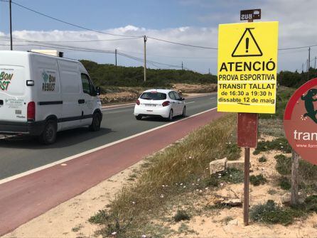 Desde el Consell también recuerdan que habrá restricciones en el tráfico debido a la prueba