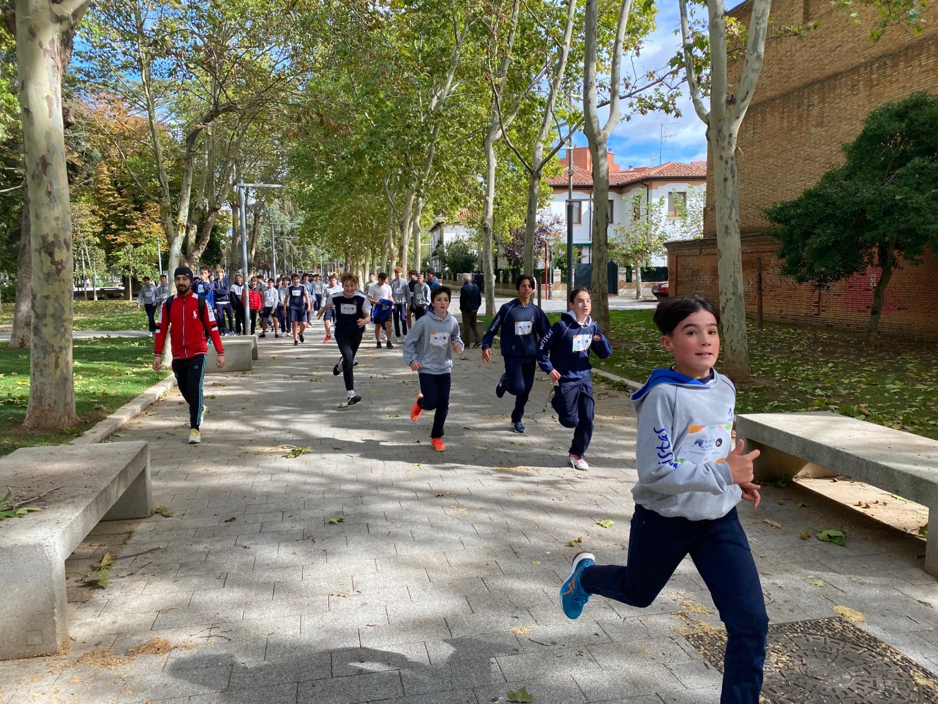 Carrera solidaria “La vuelta al cole” del Colegio Marista Castilla de Palencia