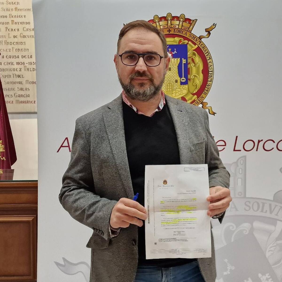 El alcalde de Lorca solicita una reunión urgente con Fernando López Miras para abordar la situación del Área III de salud