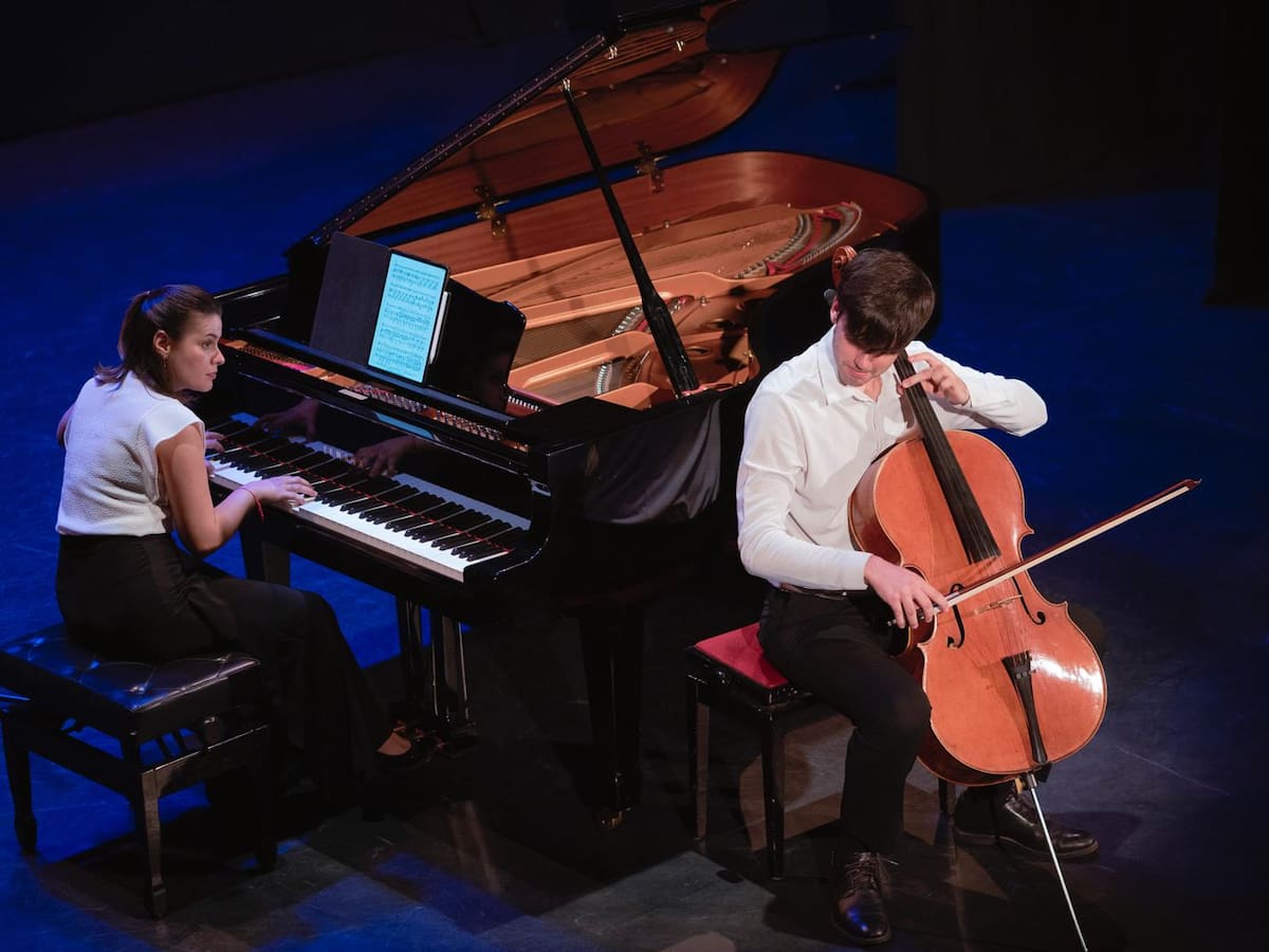 Un concierto de chelo y piano cierra la temporada de Juventudes Musicales en el Conservatorio