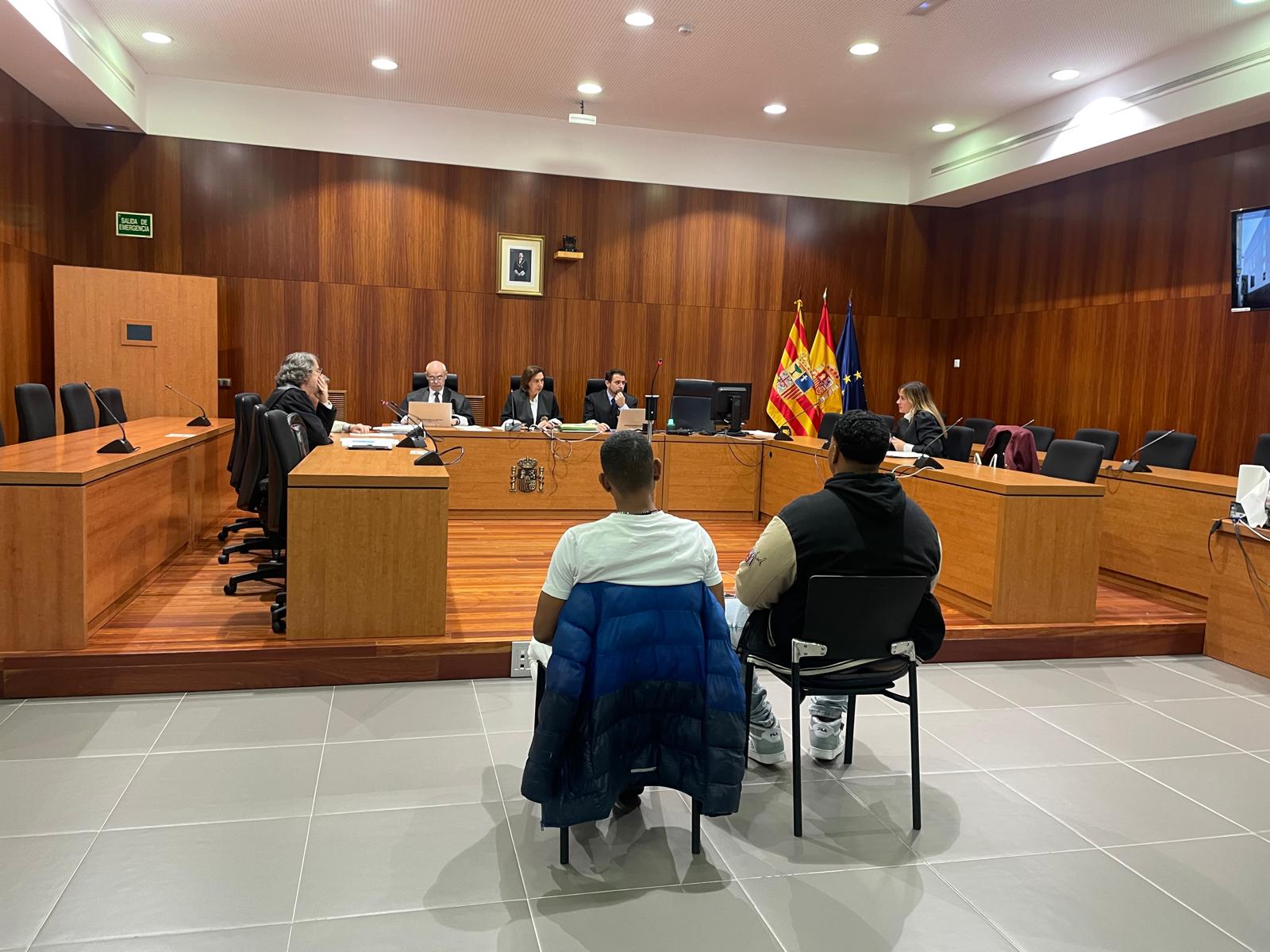 Juicio celebrado en la Audiencia Provincial de Zaragoza