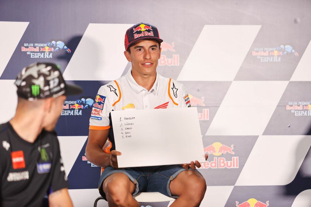 Marc Marquez este miércoles en el Circuito de Jerez