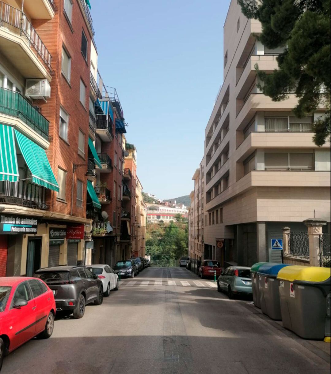 Imagen de la calle Isabel II donde se van a realizar obras de adecuación para mejorar el paso de los peatones