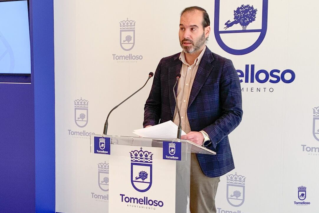 Benjamín de Sebastián, concejal del grupo municipal popular en el Ayuntamiento de Tomelloso y portavoz del equipo de gobierno