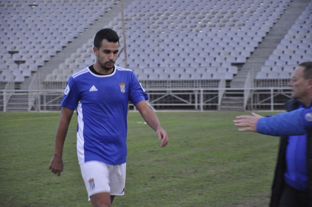 Israel durante un partido en La Juventud esta temporada